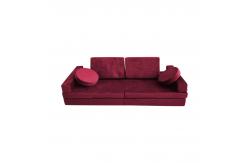 China Triangle Cushion Base Polyester Inner Liner Play Couch Set Sofa supplier