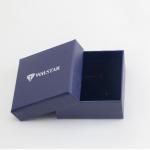 CMYK Printing Square Rigid Cardboard Gift Boxes 150x150x60mm With Silver Foil Stamping for sale