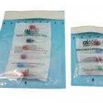AI 650 Leakproof Biohazard Specimen Transport Bag Yellow Label for sale