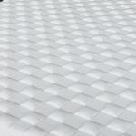 Soft Memory Foam Topper Ventilated Gel Infused For Pressure Relieving