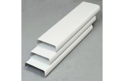 China Demountable U Strip Aluminum Metal Ceiling Square Edge Plain Pattern supplier