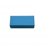 Rectangle Blue French Macaron Paper Gift Box Packaging With Insert Tray