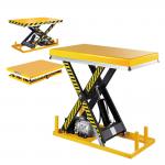 Cargo Small Electric Scissor Lift Table 2000kgs 1.4m Compact Lift Table for sale