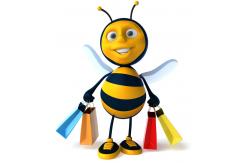 China 3D New Design Plastic Cartoon Figure action Animals Toys with Duck Bee Penguin supplier