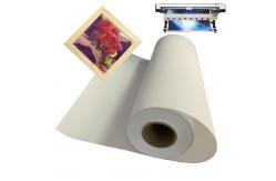 China 42 36 Matte Inkjet Printing Canvas / 	Natural White Poly Cotton Canvas supplier