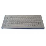 IP65 Short Stroke Vandal Proof Stainless Steel Industrial Metal Desktop Keyboard With USB for sale