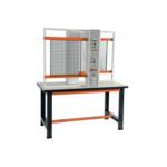2 Sided Industrial Electrical Wiring Bench And 4 Stools Electrical Didactic Equipment for sale