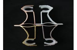 China Window Anti Rust 0.3mm Decorative Curtain Rod Brackets supplier