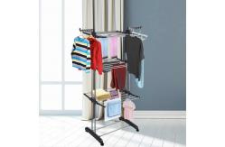 China Shoe Cabinet Floor Furniture Foldable Clothes Drying Rack Multifunctional supplier