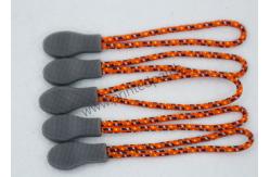 China 3D Raised Logo TPU Plastic Zipper Puller OEKO Rubber Zip Puller supplier