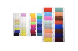 China Charmeuse Shimmer Tulle Chiffon Cotton Silk Blend Fabric Plain supplier