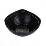Premium and Non-toxic Black Melamine Bowl for Impressive Food Service for sale