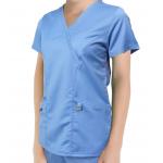 Spandex Short Sleeve Medical Uniform for sale