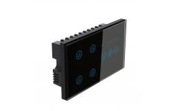 China Fire Retardant Tuya Wifi Switch Controller Smart Light Dimmer Electric Touch Light Panel supplier