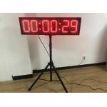 Six Digits City Marathon Race Electronic Clock Wireless With Battery
