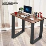 0.9mm Thickness Wide Square Tube Metal Dining Table Legs for Modern Furniture DIY for sale