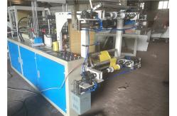 China Continuous Rolled Plastic Bag Maker , Carry Bag Manufacturing Machine 2.5KW Power supplier