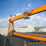 Continuous Stacker Reclaimer With Low Spatial Structure In Raw Material Yard for sale