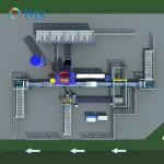 Concrete Flagstone Production Line Ultra-High Performance Concrete Cladding Machine for sale