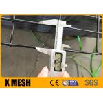 Black PVC Coated Wire Mesh Fencing 5mm Wire Mesh Panel BS 10244 for sale