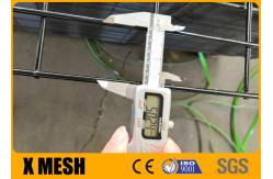 China Black PVC Coated Wire Mesh Fencing 5mm Wire Mesh Panel BS 10244 supplier