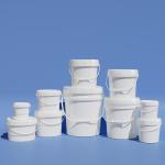 Reusable Sealing 5 Gallon Translucent Bucket PP Plastic Food Safe Oem for sale