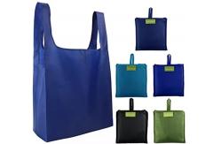 China Promotional RPET Polyester Foldaway Shopping Bag Collapsible Reusable supplier