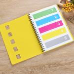 PP Material Cover Spiral Bound Notebook Customized Design Promotional Gifts for sale