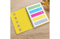China PP Material Cover Spiral Bound Notebook Customized Design Promotional Gifts supplier