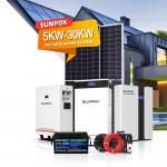 Hybrid Solar System 5KW 10KW 15KW 20KW 50KW Off Grid Solar Power System Complete Kit Solar Energy System for Home for sale