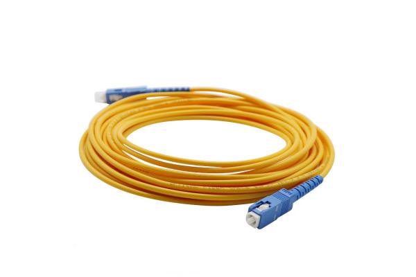 Single Mode Simplex Sc/Upc Fiber Optic Patch Cord