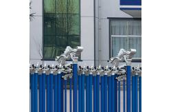 China 17m / min Electric Folding Sliding Gate Automatic Retractable Stainless Steel 201 304 supplier