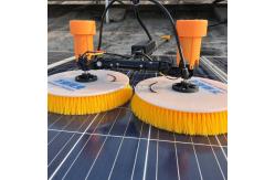 China Thorough Cleaning with Double-Head Innovative Rotating Solar Panel Brush Full Payment supplier