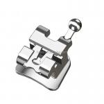 Standard and Mini Dental Orthodontics Ortho MIM Passive Series Metal Self Ligating Braces MBT Bondable Mesh Base 022 for sale