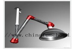 China Acid Resistant Lab Fittings Ceiling Mounted PP Fume Extractor supplier