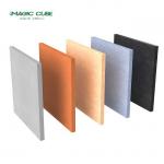 Meeting Room Wall Covering 1200*2400mm Polyester Fiber Acoustic Panel For Sound Reduction for sale