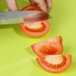 33.8cm Plastic Chopping Board Set With Stand