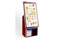 China 1920*1080P Resolution Indoor Restaurant Ordering Kiosk with Capacitive Touch Screen supplier