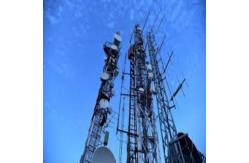 China ISO9001 Galvanized 4 Legs Angular Telecommunication Steel Tower With Fall Arrest supplier