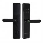 Fingerprint Touch Smart Door Lock Tuya App Control Unique Chip Encryption Technology for sale
