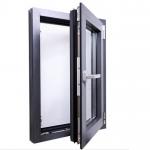 Customizated Double Glazed Tempered Glass Aluminum casement Windows for sale