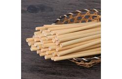 China Handmade Bamboo Drinking Straw Sets Reusable with Straw Cleaning Brush supplier