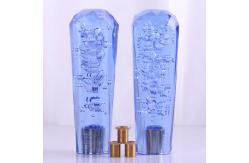 China Skyringe Resin Shift Knob Blue Purple Crystal shift knob universal supplier
