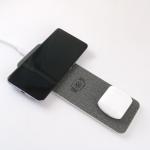 Weave Surface Face Mobile Phone Wireless Charger for Earphone 15w 20w for sale