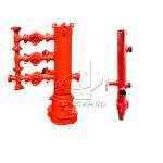 Clamp On Quick Latch Oilfield Cementing Tools Single / Double Plugs Casing Cementing Head for sale