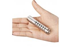 China Self - Luminous Cree LED Flashlight Mini Key Chain Lumintop Worm SS supplier