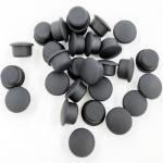 Custom Silicone Molded Rubber Parts Black Silicone Plug