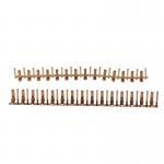 Bending Socket Parts Brass HPb62 precision metal stamping parts for sale