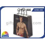 Printing Custom Paper Shopping Bags With Paper Twisted Handle Customized Shopping Bag for sale