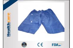 China Soft Nonwoven Colonoscopy Disposable Patient Exam Gowns With Hook And Loop supplier